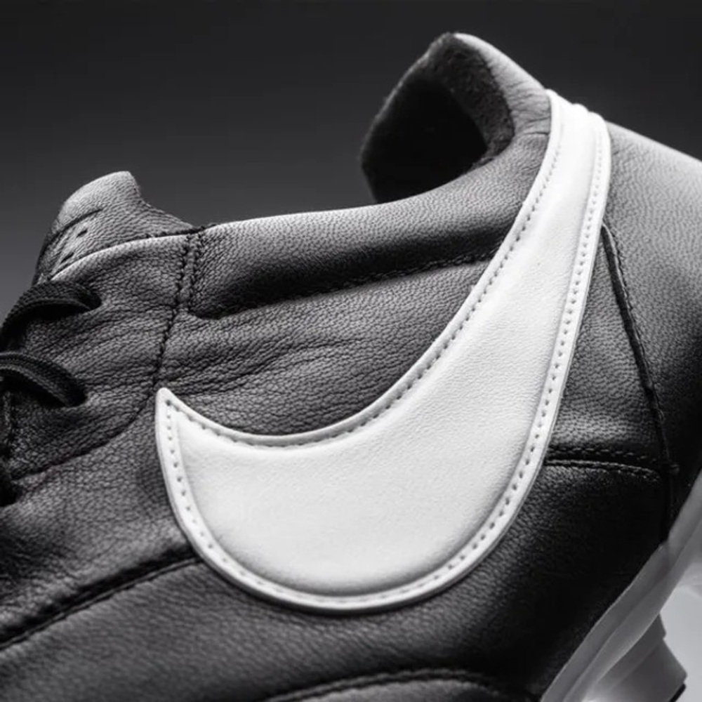 Nike Premier FG Kangaroo Leather 2016 Black Soccer Cleats 599427 - Picture 7 of 14